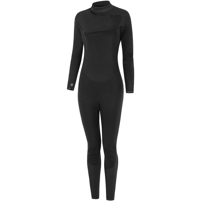 2024 Nyord Womens Tempus 3/2mm Chest Zip Wetsuit N04BA00018 - Black